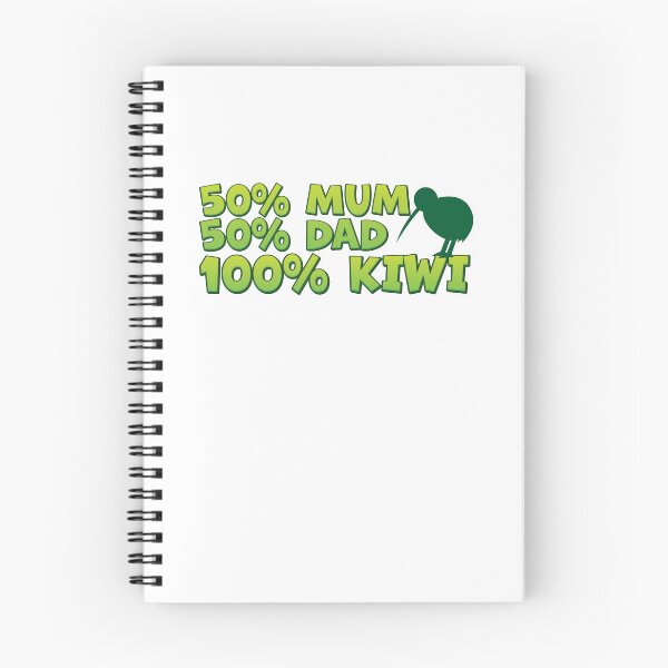 Item preview, 50 percent mum 50 percent dad 100 percent kiwi designed and sold by jazzydevil.