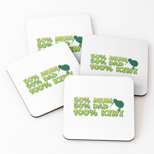 Item preview, 50 percent mum 50 percent dad 100 percent kiwi designed and sold by jazzydevil.