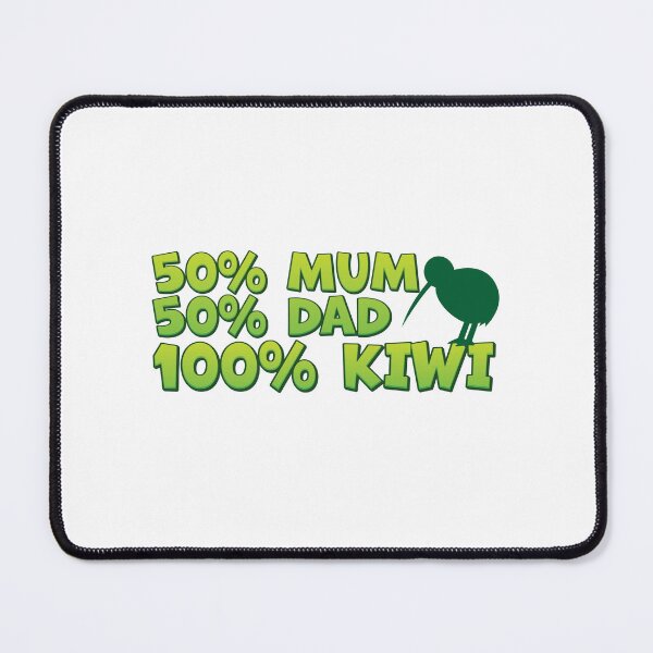 Item preview, 50 percent mum 50 percent dad 100 percent kiwi designed and sold by jazzydevil.