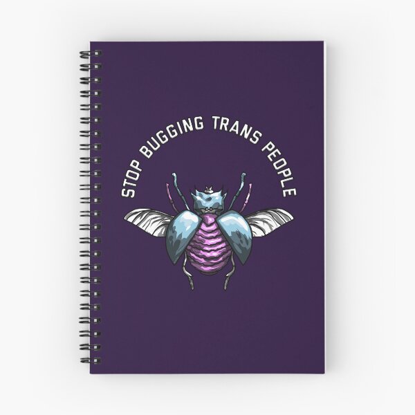 Item preview, Stop Bugging Trans People designed and sold by Art by Veya.