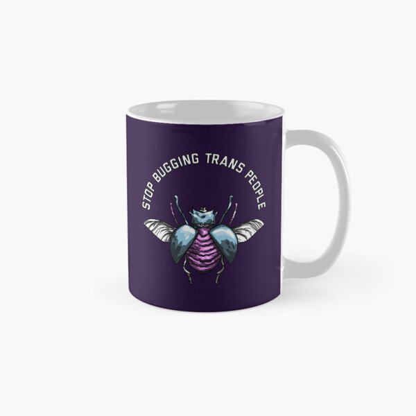 Item preview, Stop Bugging Trans People designed and sold by Art by Veya.