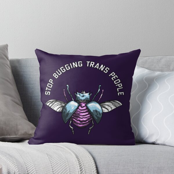 Item preview, Stop Bugging Trans People designed and sold by Art by Veya.