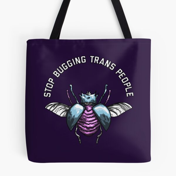 Item preview, Stop Bugging Trans People designed and sold by Art by Veya.