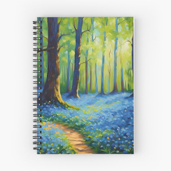 Item preview, Bluebell Forest Clearing designed and sold by CraftsEtc.