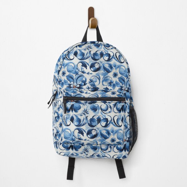 Item preview, Traditional blue and yellow floral design Sicilian tile designed and sold by MiraCleAI.