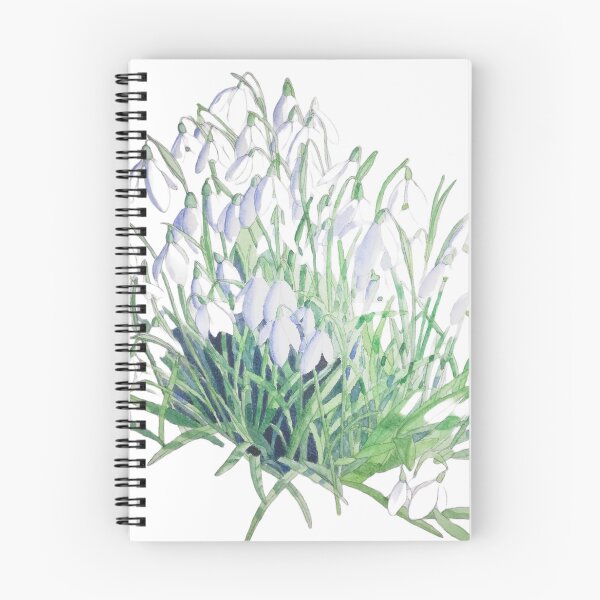 Item preview, Sunshine Snowdrops watercolour painting  designed and sold by esvb.
