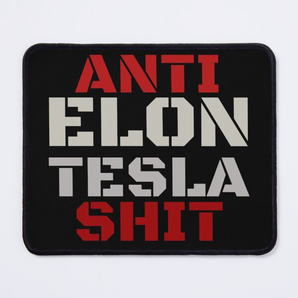Item preview, anti elon tesla bumper designed and sold by atef-fathy.