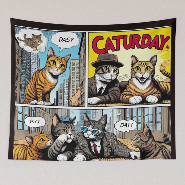 Item preview, Caturday designed and sold by Jurand  Creations.