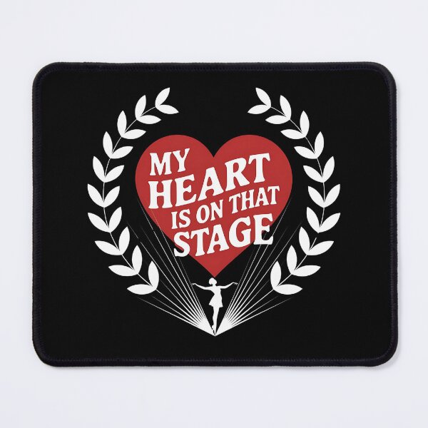 Item preview, My Heart Is On That Stage Dance Recital - This gift is perfect for dancers, parents, teachers, and fans who live for the stage! designed and sold by ZyziowskyArt.