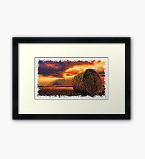 Nature drawn Art Framed Print