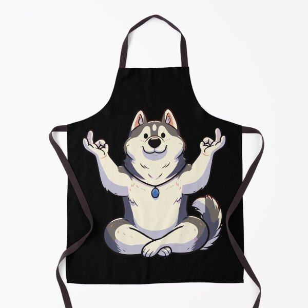 Item preview, Meditation Huskey Yoga Pose Relaxing Animal designed and sold by Artistoos.