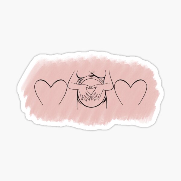 Item preview, Mom Line Drawing - Pink designed and sold by thelilycamp.