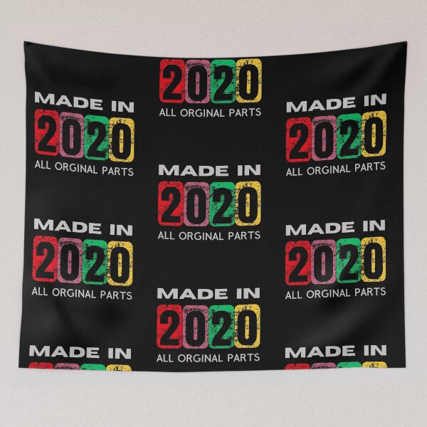 Item preview, Made in 2020 - All Original Parts | Unique and Funny Baby Gift for Newborns designed and sold by Psycho-Crazy.