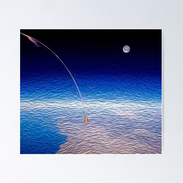 Item preview, Celestial Ascent over Serene Horizons designed and sold by Astrodad Creations LLC.