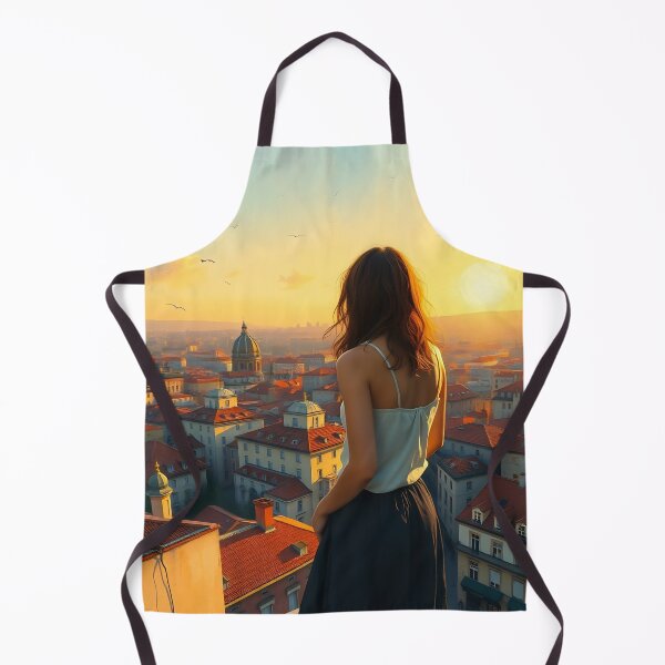 Item preview, Madrid city rooftops view designed and sold by Ponted.