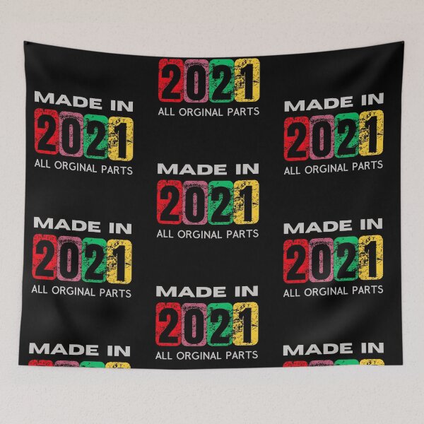 Item preview, Celebrate 2021 Birth Year - Unique Gifts for Babies and Kids | All Original Parts designed and sold by Psycho-Crazy.