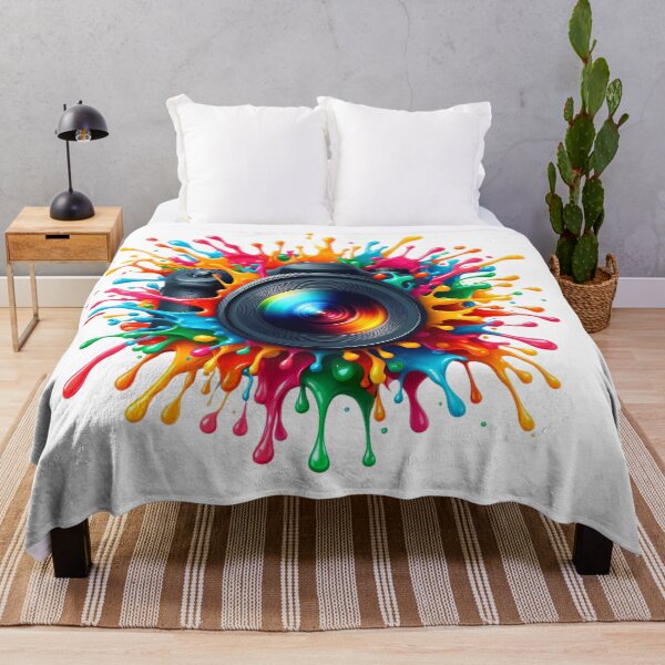 Item preview, Vibrant Camera Art Splash designed and sold by StyleTee11.