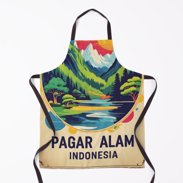 Item preview, Pagar Alam Indonesia Vintage Travel Tourism designed and sold by TravelersGems.