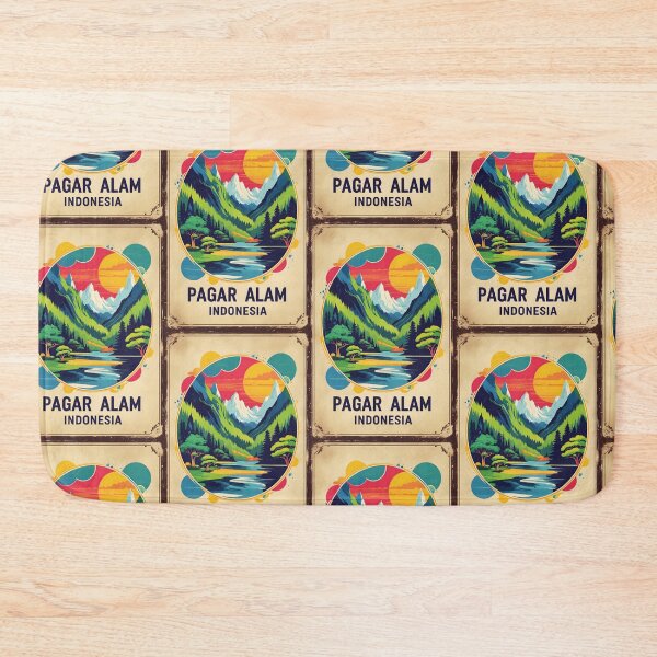 Item preview, Pagar Alam Indonesia Vintage Travel Tourism designed and sold by TravelersGems.