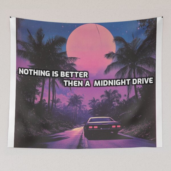 Item preview, Midnight Drive Through Paradise designed and sold by EndOfRainbowArt.