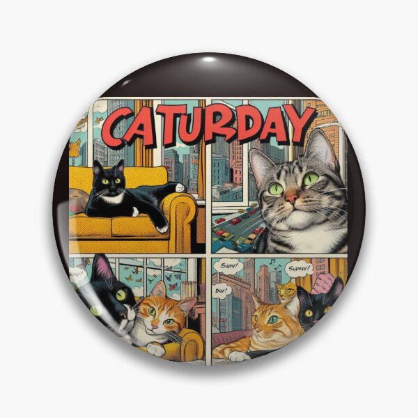 Item preview, Caturday designed and sold by Jurand  Creations.