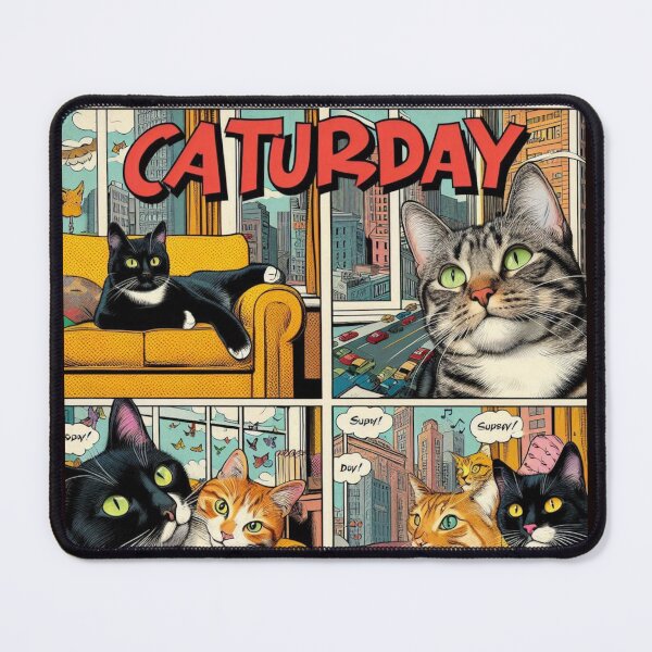 Item preview, Caturday designed and sold by Jurand Creations.