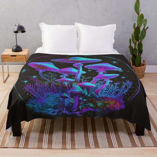 Item preview, Purple Shroom Bloom | Garden of Shrooms designed and sold by Daniel Watts.