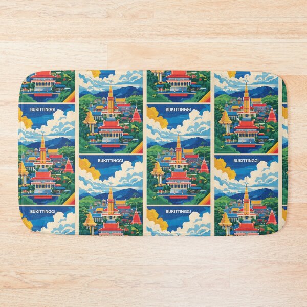 Item preview, Bukittinggi Indonesia Vintage Travel Tourism designed and sold by TravelersGems.