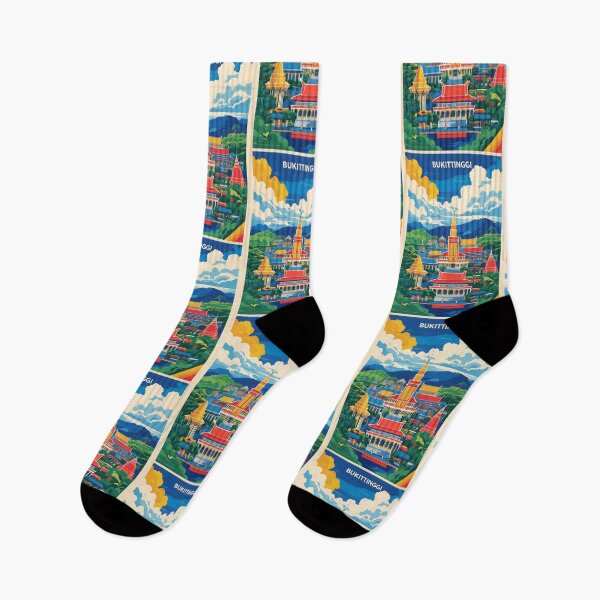 Item preview, Bukittinggi Indonesia Vintage Travel Tourism designed and sold by TravelersGems.