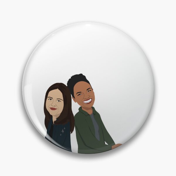 Item preview, Angela Lopez & Nyla Harper CopMoms cartoon (S6) | The Rookie designed and sold by gottaloveseries.