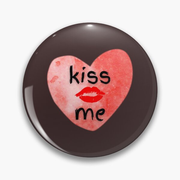 Item preview, Kiss Me Boldy, flirty art.❤️ designed and sold by Art With Impact – Statement Art & Apparel for Deep Thinkers.