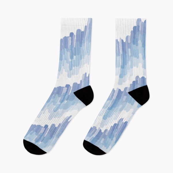 Item preview, wave blue tone pattern  designed and sold by Raiserdesign33.