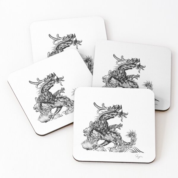 Item preview, Dragon (white) designed and sold by KangWu.