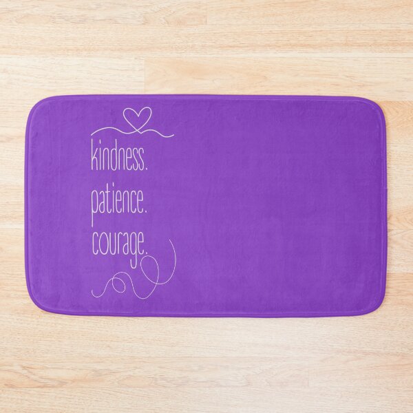 Item preview, Kindness. Patience. Courage. Minimalist design with a strong message. designed and sold by Valudity.