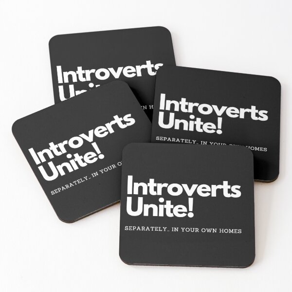Item preview, Introverts Unite! Separately… in Your Own Homes designed and sold by Floter80.