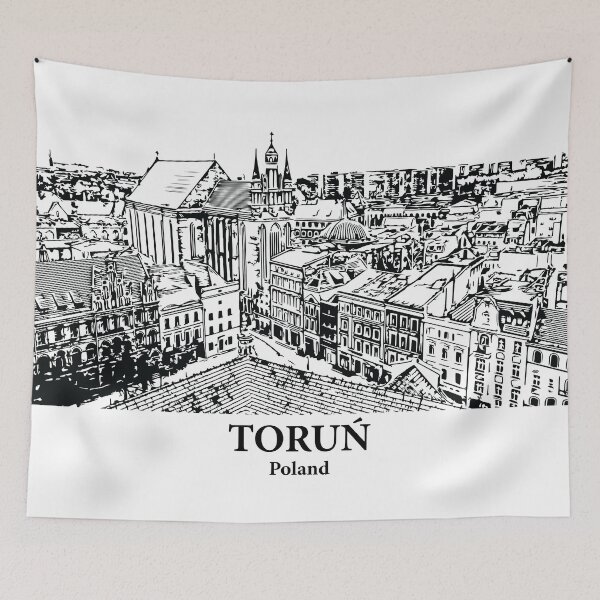 Item preview, Toruń - Poland designed and sold by Lakeric Cityscapes.