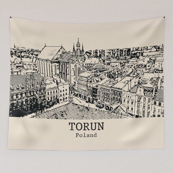 Item preview, Toruń - Poland designed and sold by Lakeric Cityscapes.