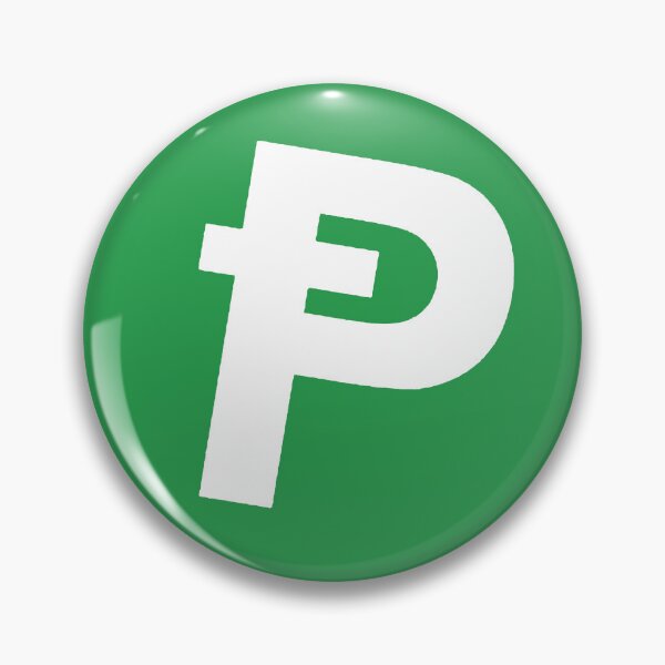 Item preview, PepeCoin Logo P designed and sold by NoiseToSeeYou.