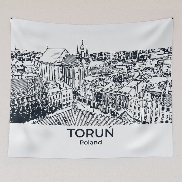 Item preview, Toruń - Poland designed and sold by Lakeric Cityscapes.