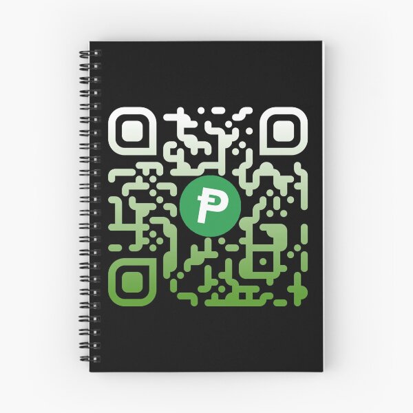 Item preview, PepeCoin $PEP QR CODE BLACK designed and sold by NoiseToSeeYou.