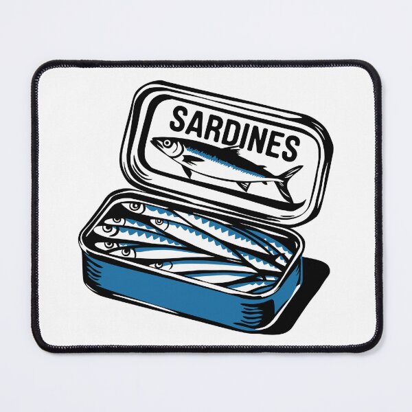 Item preview, Sardine Tin designed and sold by Angry Swan Designs.