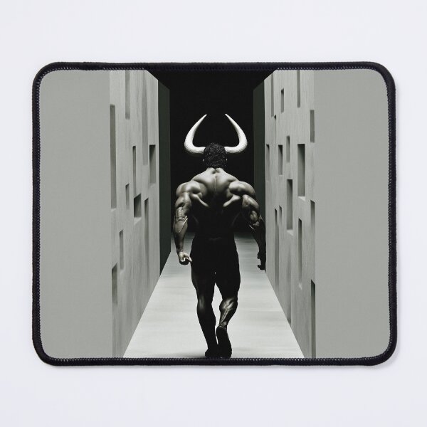 Item preview, Mythical Minotaur: The Labyrinth's Handsome Beast designed and sold by The Gallery Gaze.