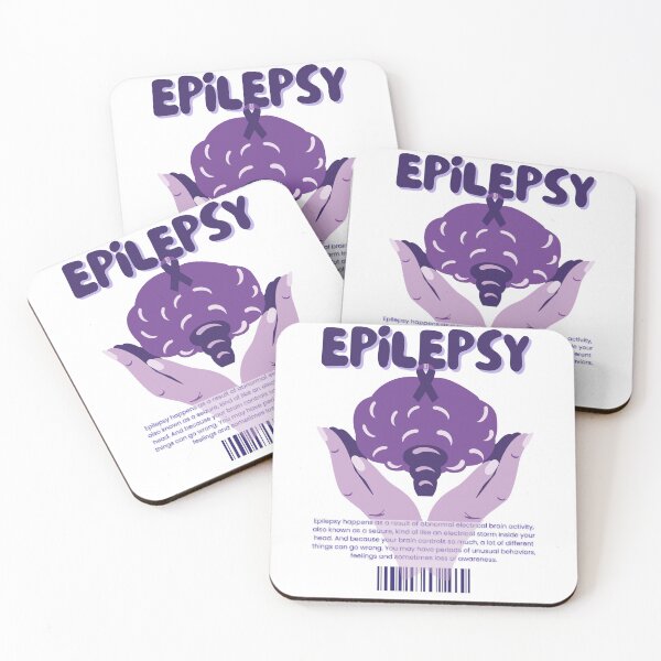 Item preview, Purple Ribbon Epilepsy Fighter T-Shirt Design designed and sold by LunaLoop.