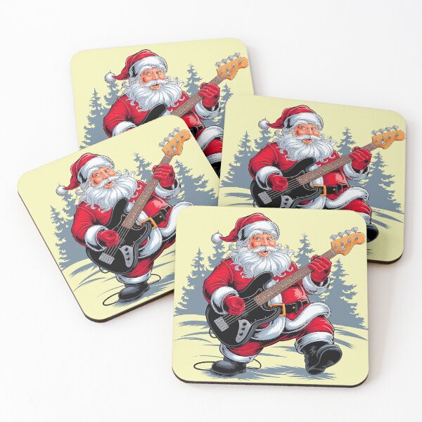 Item preview, Santa is playing Jingle Bell Rock on his Guitar designed and sold by DBM Photo Art 1.