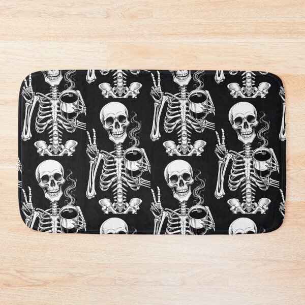 Item preview, Caffeinated Bones - Peace, Love & Coffee designed and sold by OPURA.