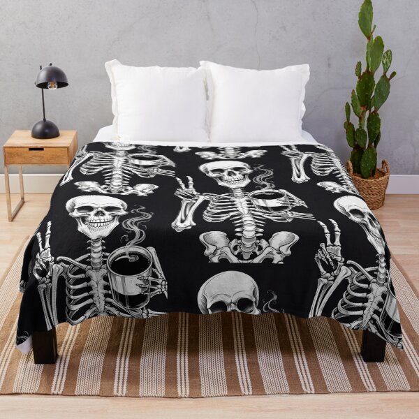 Item preview, Caffeinated Bones - Peace, Love & Coffee designed and sold by OPURA.