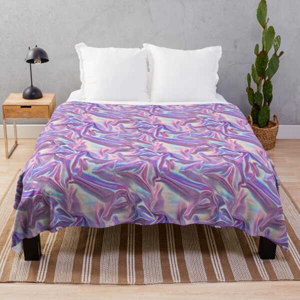 Item preview, Seamless pattern of beautiful iridescent fabric drapes designed and sold by MiraCleAI.