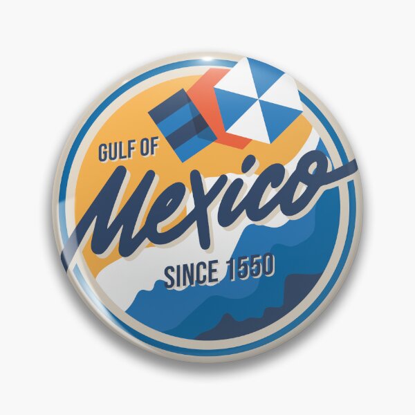 Item preview, "Gulf of Mexico Vintage Travel – Retro Nautical Beach Vibes, Coastal Living & Ocean Lover Aesthetic" designed and sold by artworkathome.