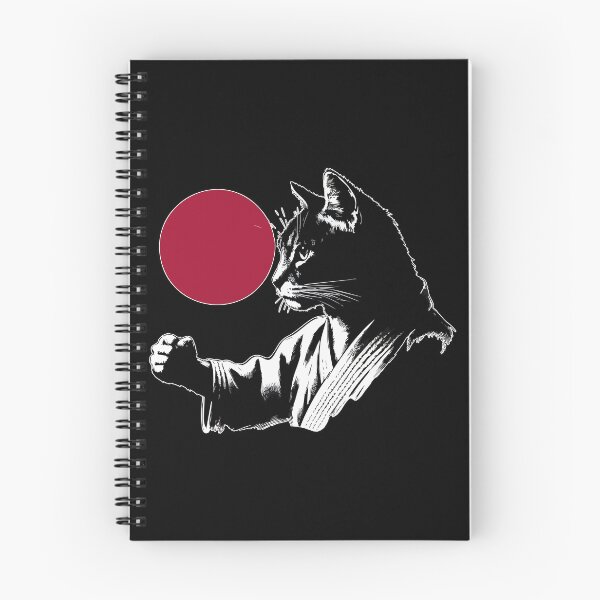 Item preview, Cat Karate Judo Japan Sumie Ink Art designed and sold by TomFrontierArt.