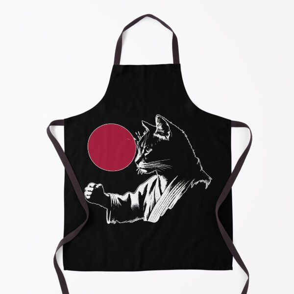 Item preview, Cat Karate Judo Japan Sumie Ink Art designed and sold by TomFrontierArt.